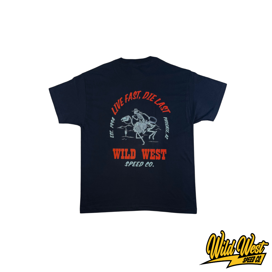 Live Fast, Die Last T-Shirt (Black/Red)