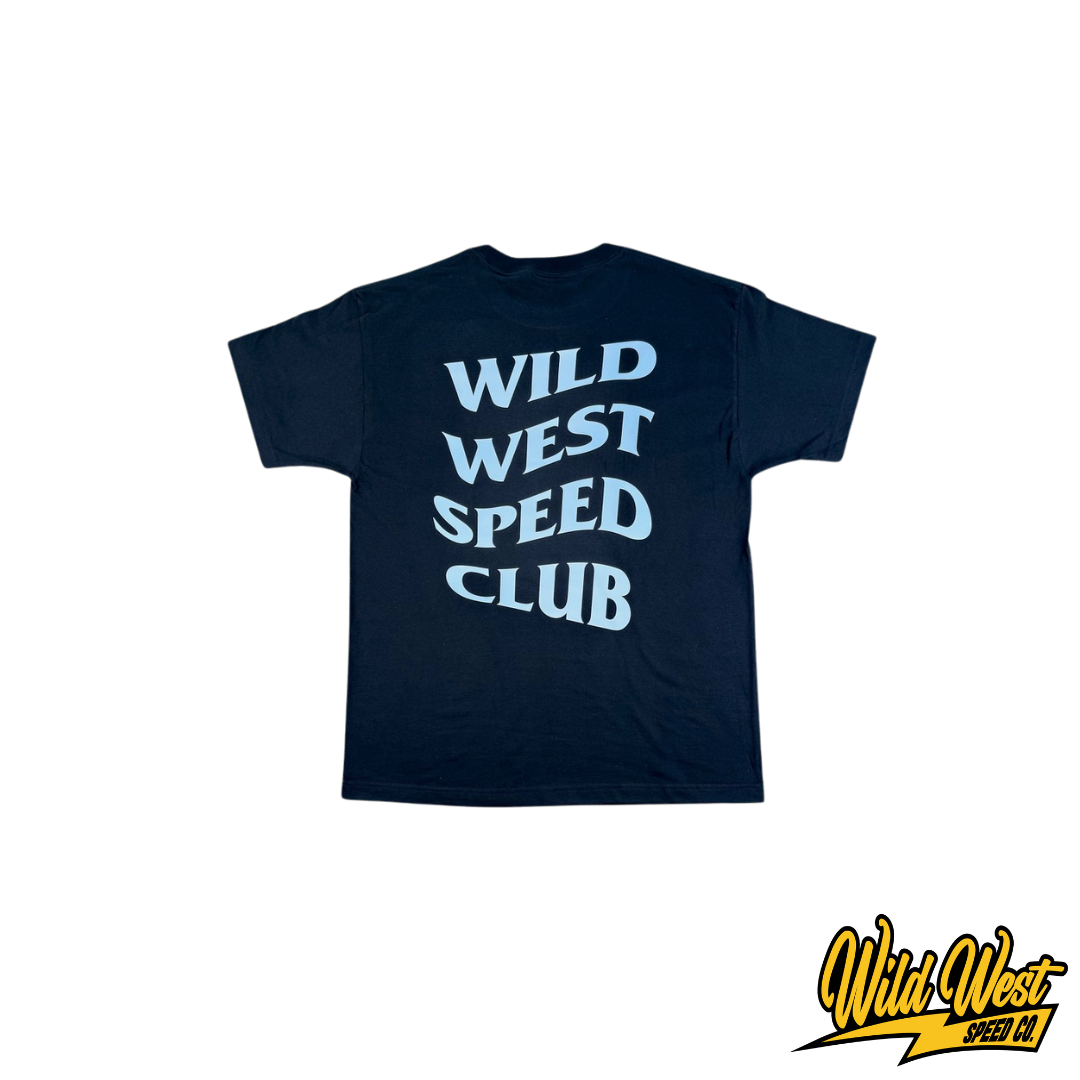 Wild West Speed Club T-Shirt (Black/Red)