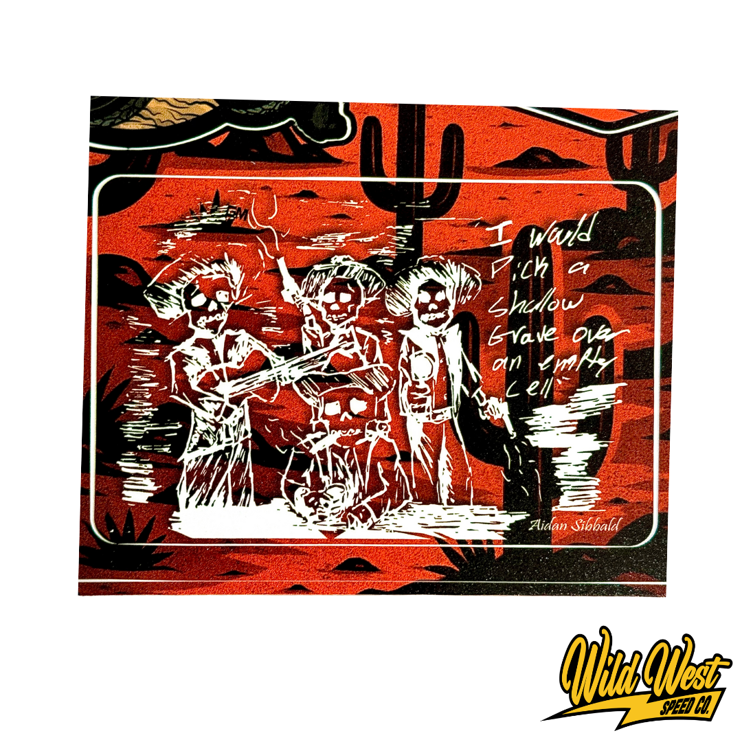 Wild West Speed Co - Limited Edition Sticker Pack