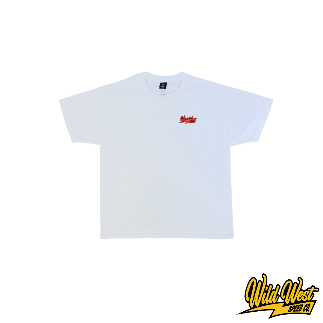 Live Fast, Die Last T-Shirt (White/Red)