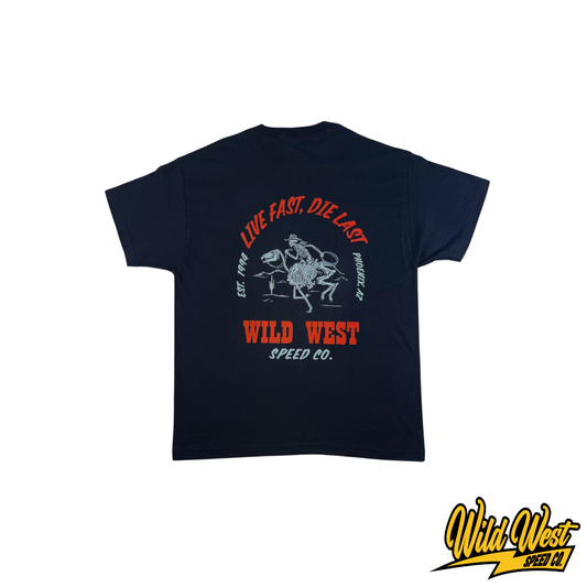 Live Fast, Die Last T-Shirt (Black/Red)