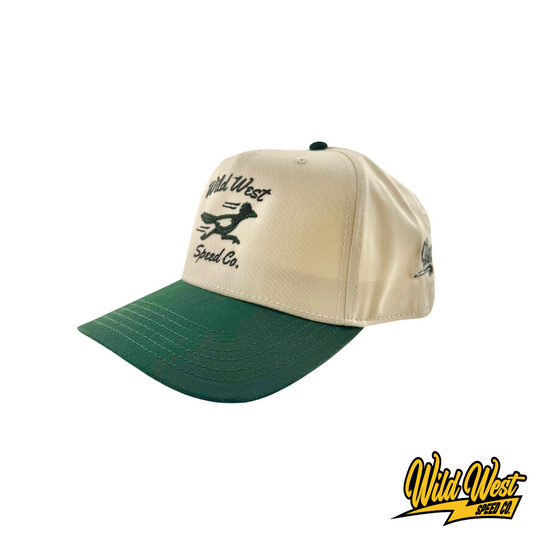Tan & Green Hat
