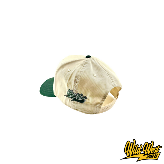 Tan & Green Hat